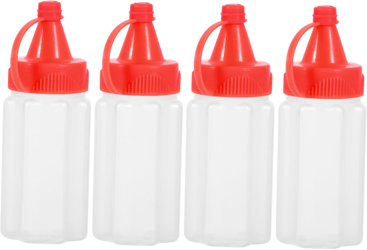 Hohopeti 4-in-1 Salad Dressing Squeeze Bottles