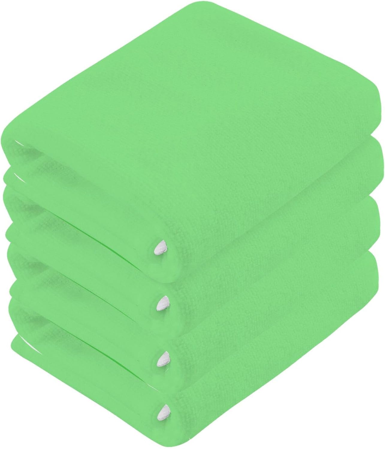 Green Pastel Color Washcloth 2-Pack