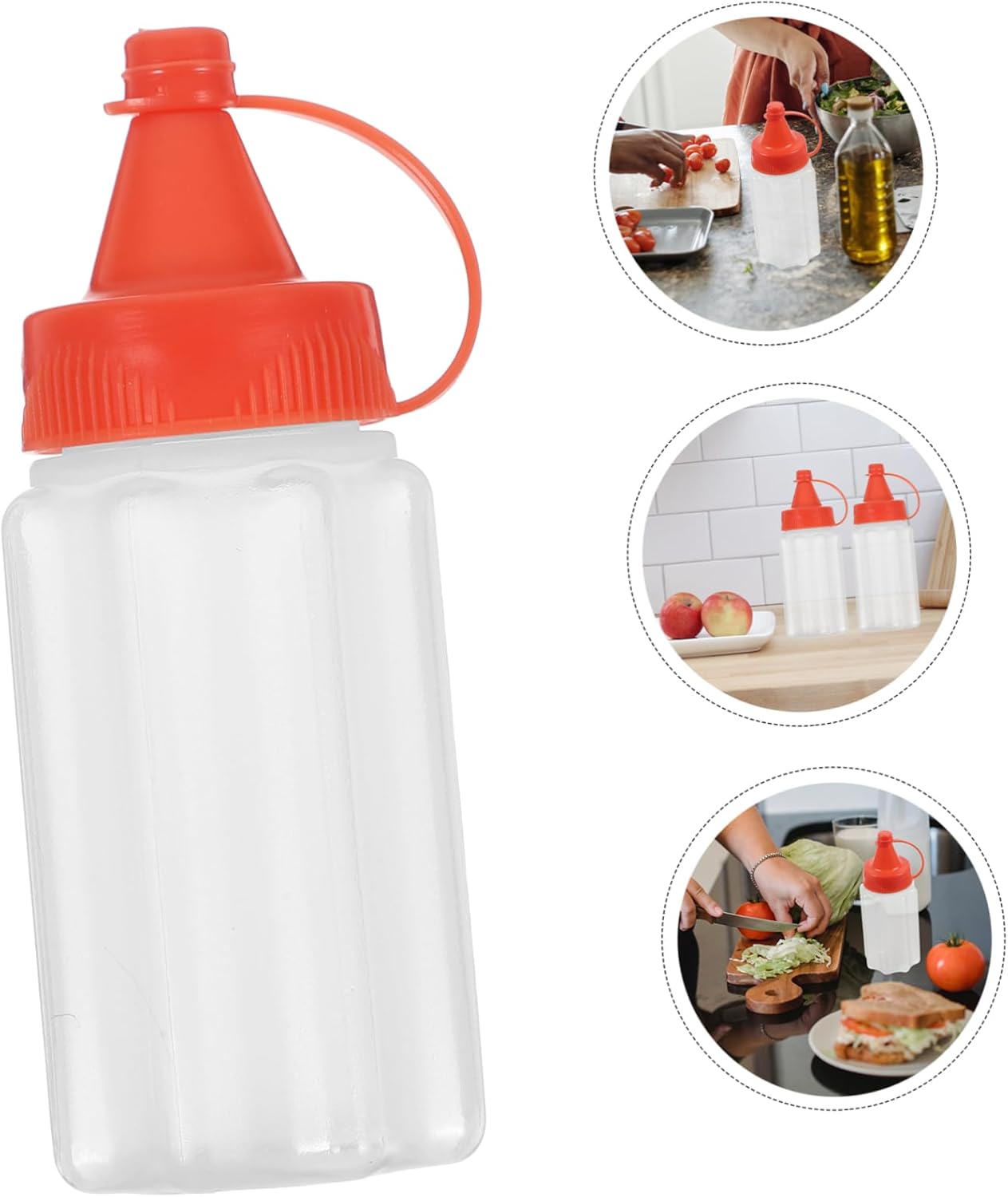 Compact Squeeze Bottles Set