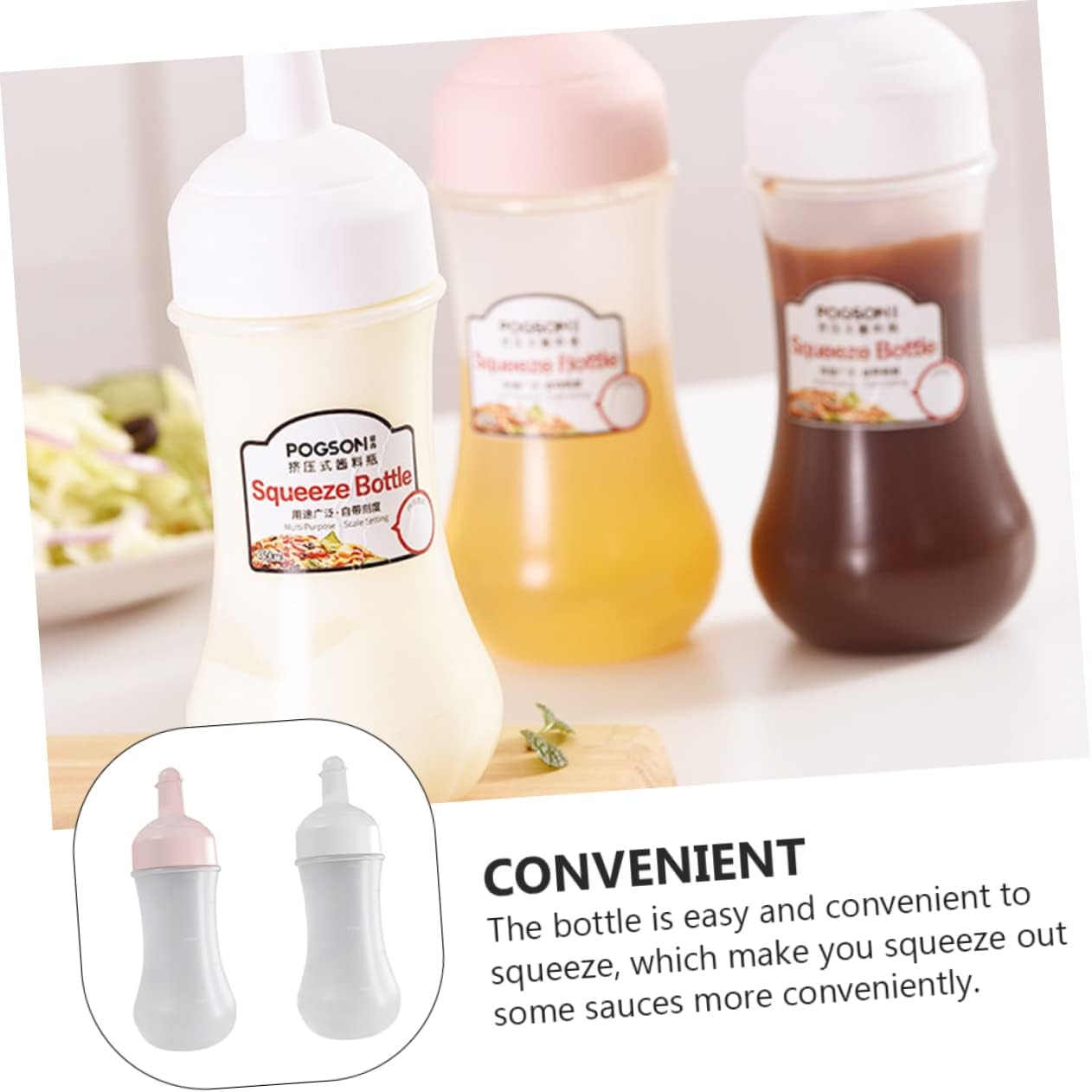 Durable Safe Ketchup Squeeze Bottles