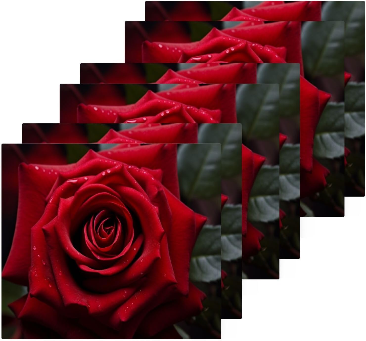 Perfect Rose Washcloth 2-Pack for Washroom Beyond