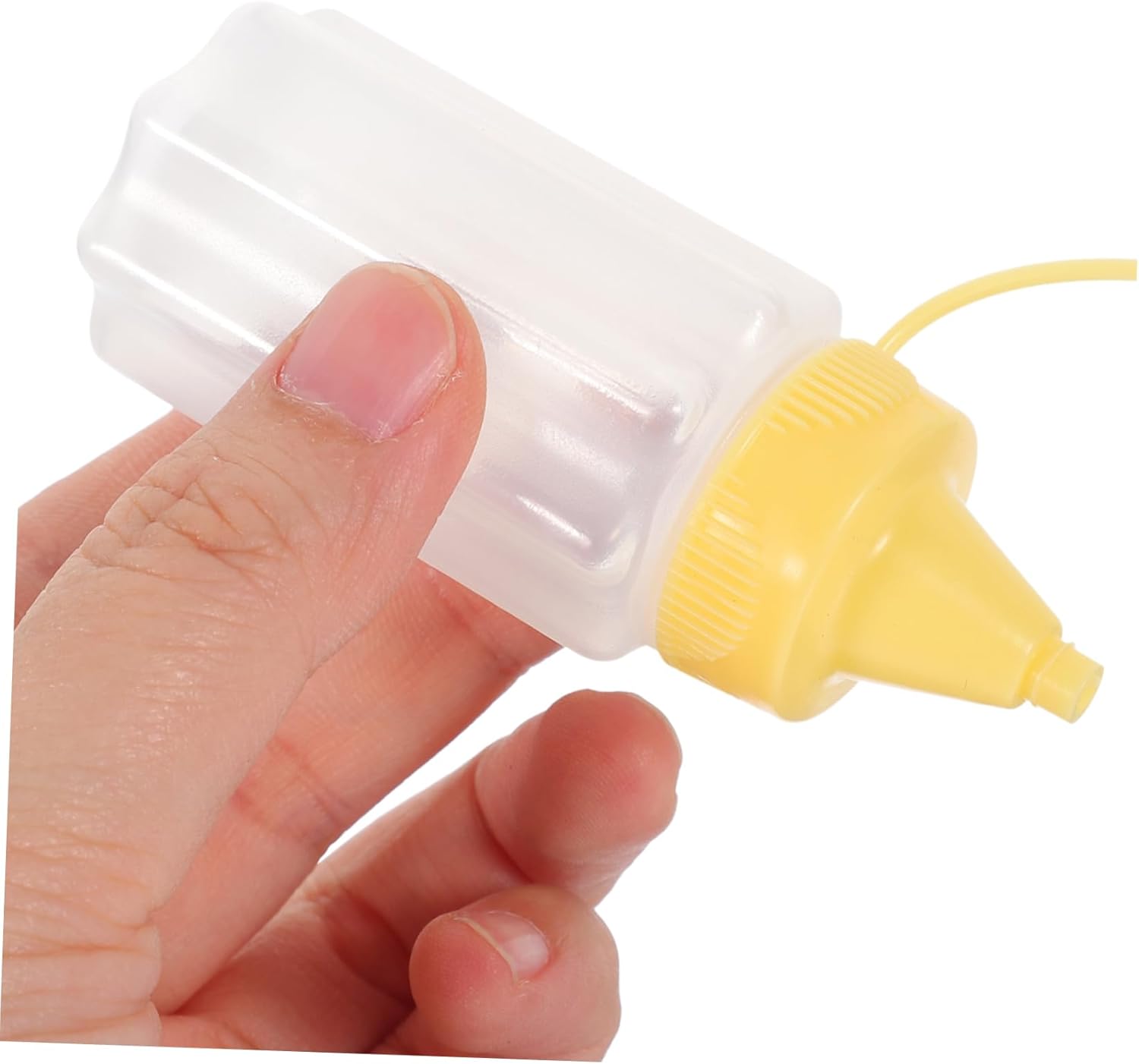 OKUMEYR 16-Piece Small Squeeze Bottles for Salad Dressing Condiments