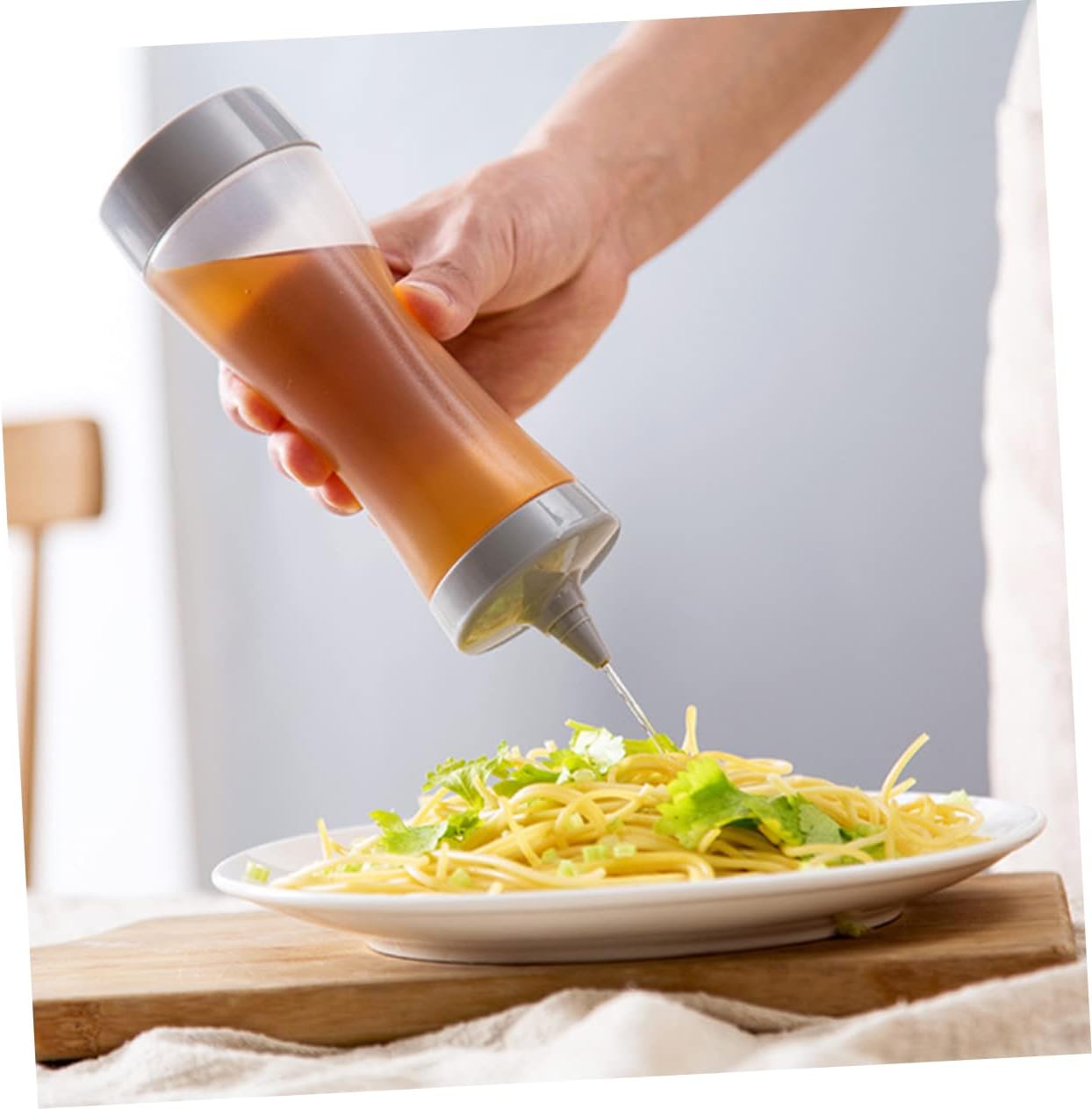 Garneck Pink Salad Dressing Squeeze Bottles 2 pack