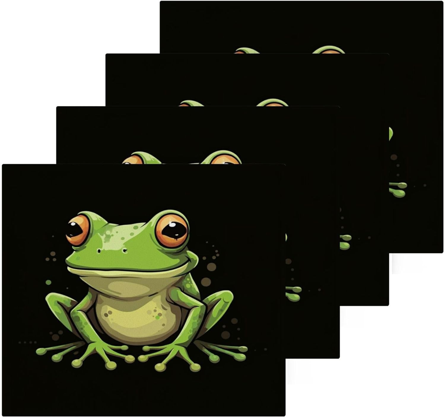 Cute Frog Washcloths - Absorbent Soft Durable
