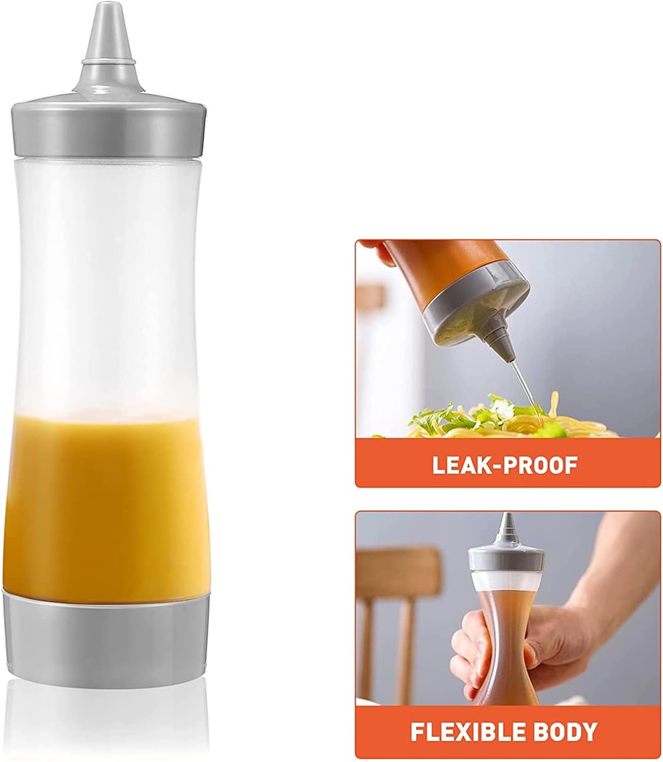 Oshine Plastic Squeeze Bottle Set