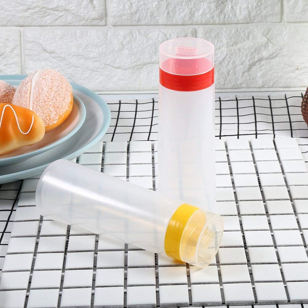 Ergonomic Mayonnaise Dispenser4-Hole Capacity