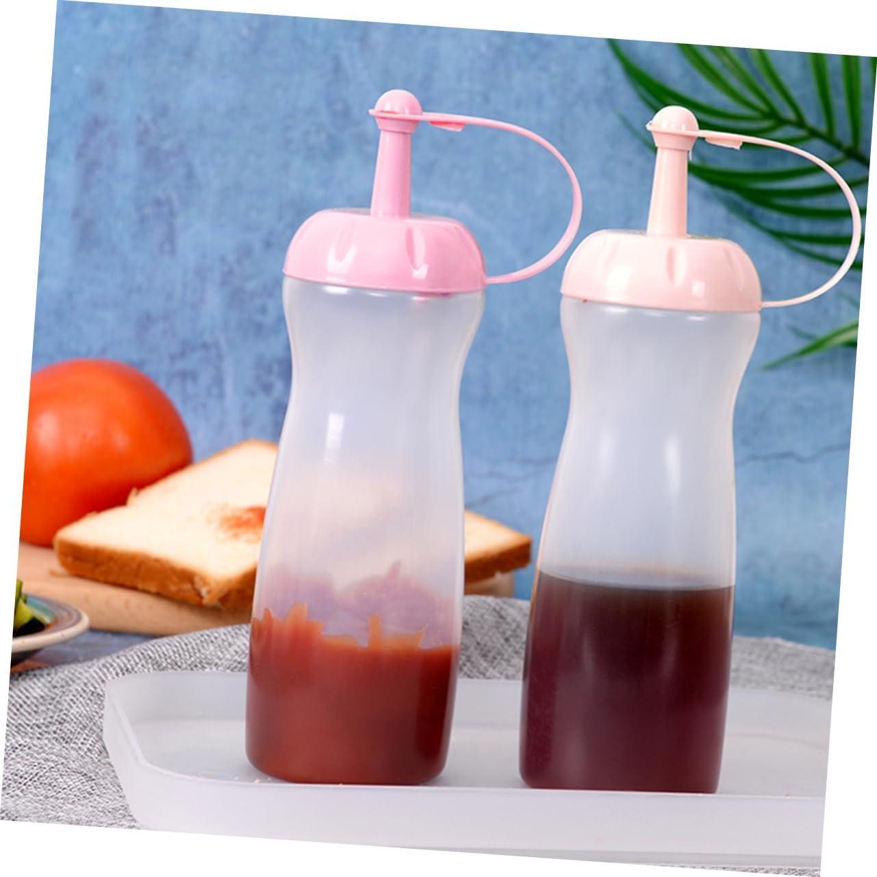 MAGICLULU 440ml Salad Dressing Squeeze Bottle for BBQ