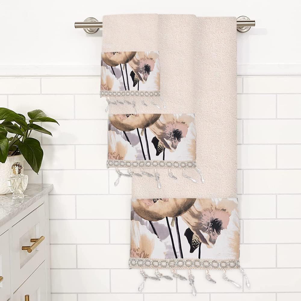 Perfect Pastel Poppy Fields Bath Towel Set for Any Occasion