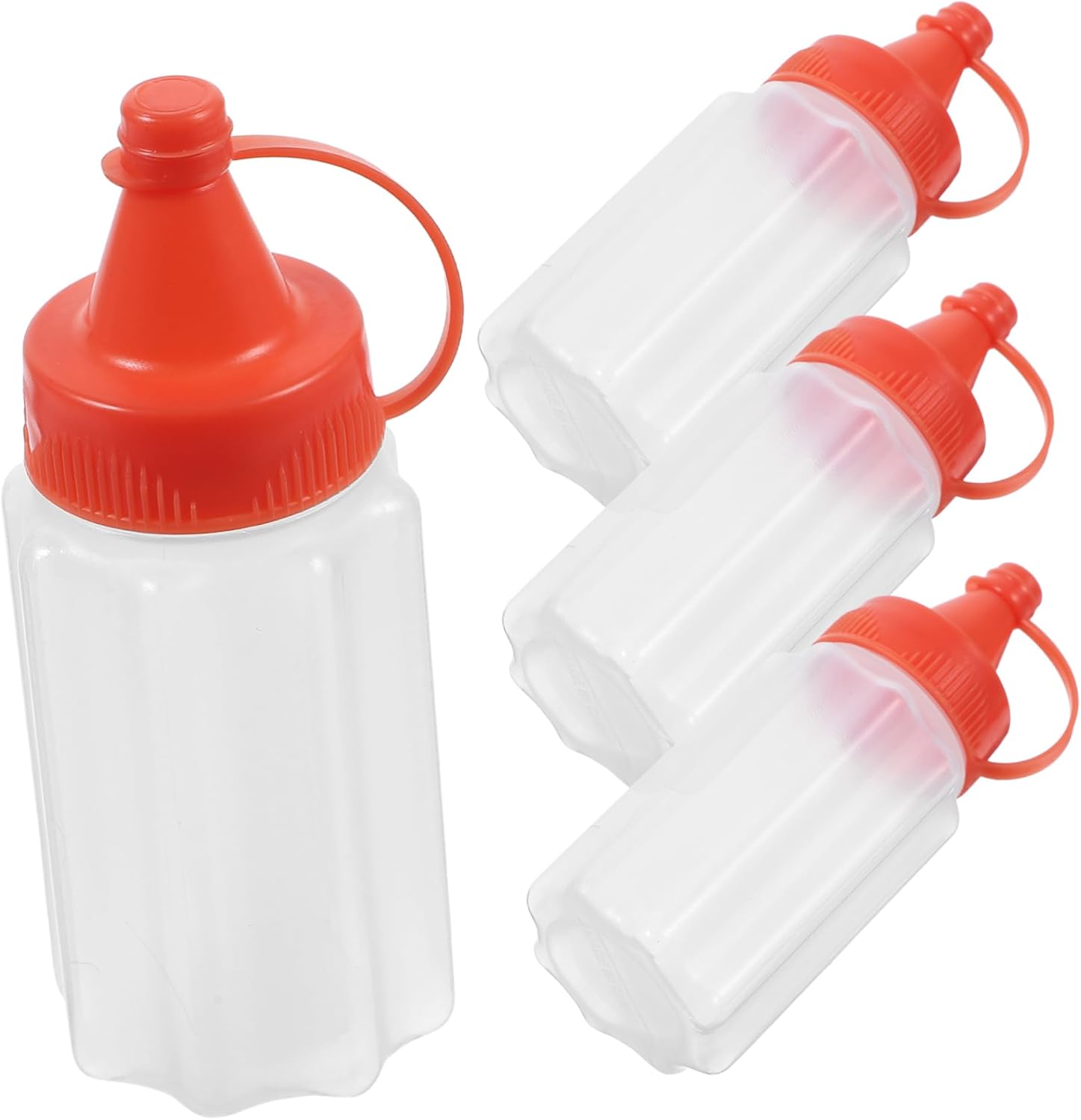 Perfect for Daily Use - Space-Saving Condiment Squeeze Bottles