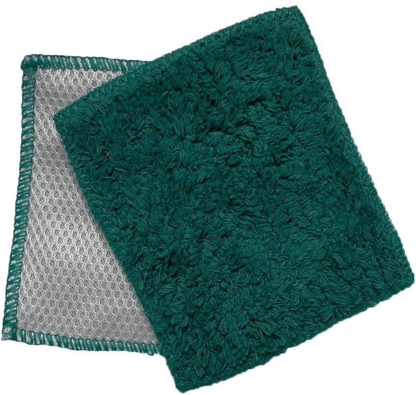 I Teal Good Shrubbies 5 x 6 Cotton Washcloth - 2 Pack