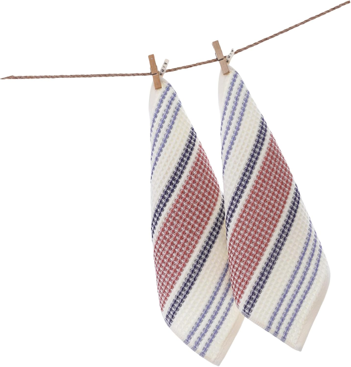 Soft Cotton Washcloth for Daily Use Durable Striped Design