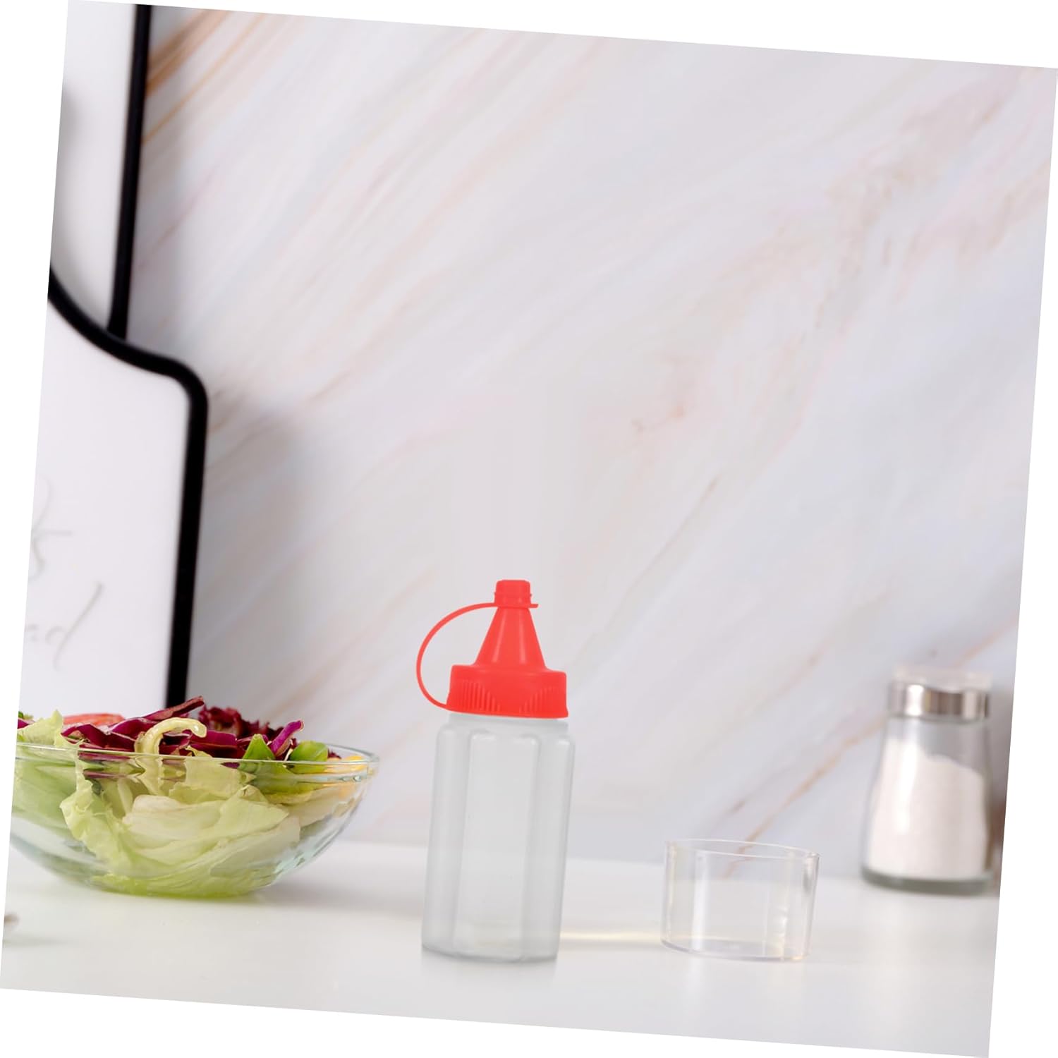 Mini Squeeze Condiment Bottles for Outdoor Use