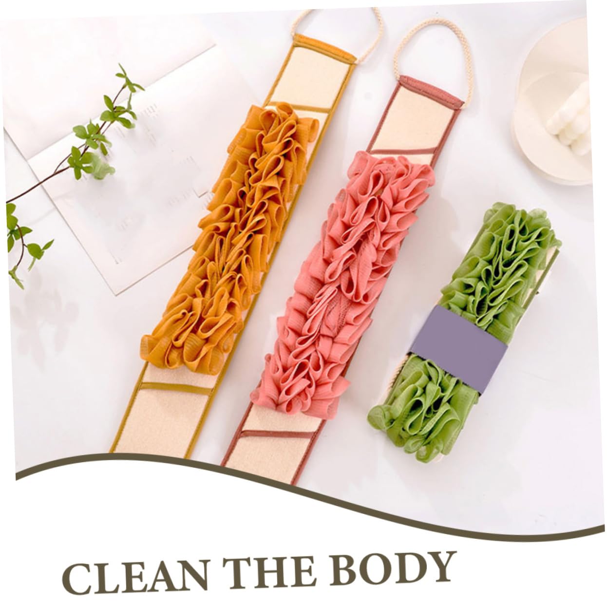 IPTouch Double-Sided Exfoliating Scrubber for Back Body