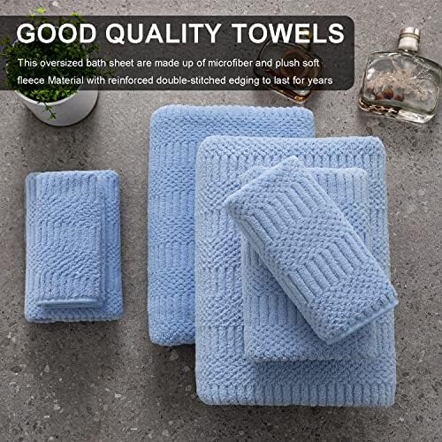 Extra Large Bath Towels Set for Bathroom Hotel Spa