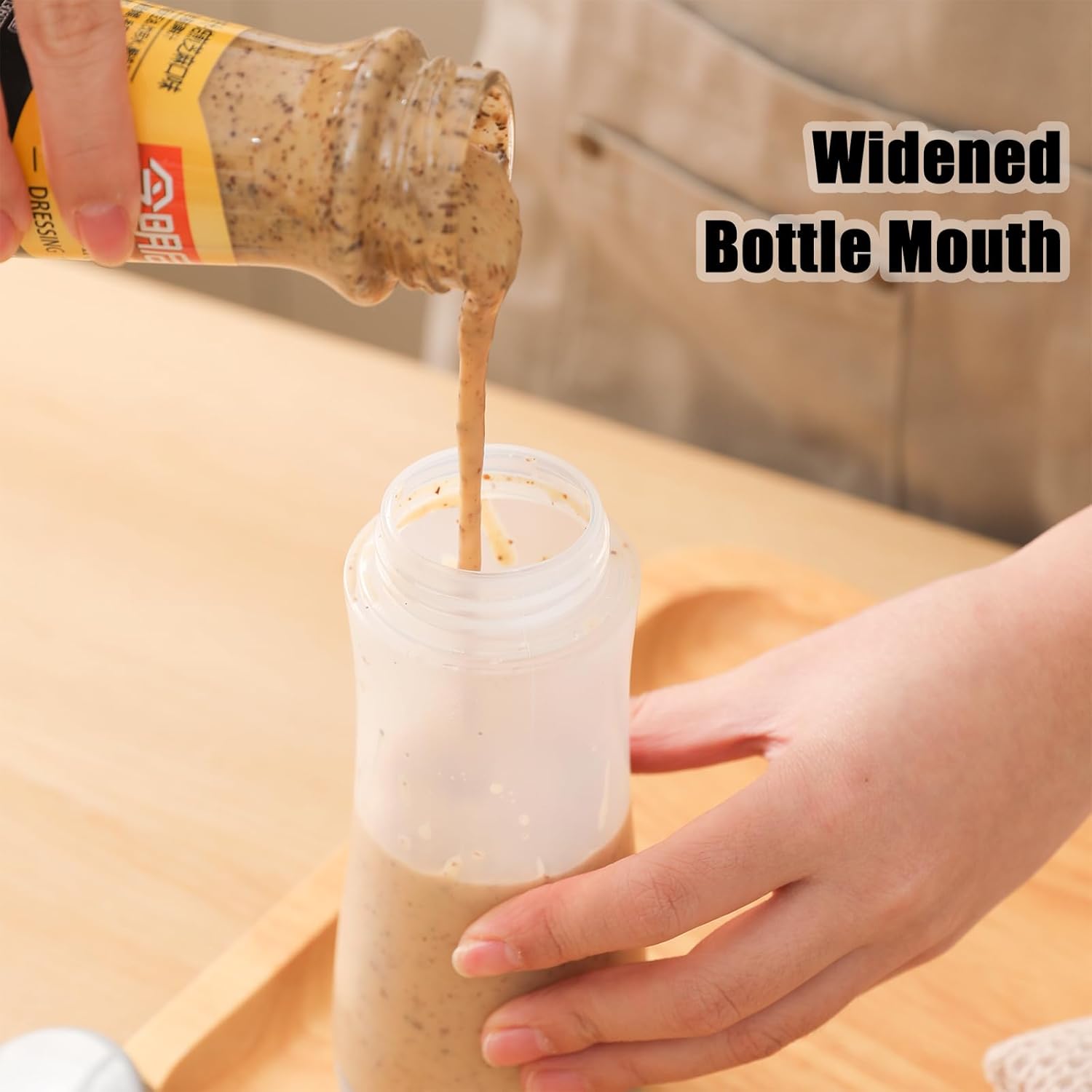 Qiuhome Squeeze Bottle Set for Condiments - 12 oz x8