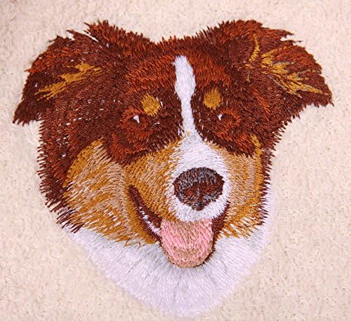 Big Black Horse LLC Australian Shepherd Bath Towel Set