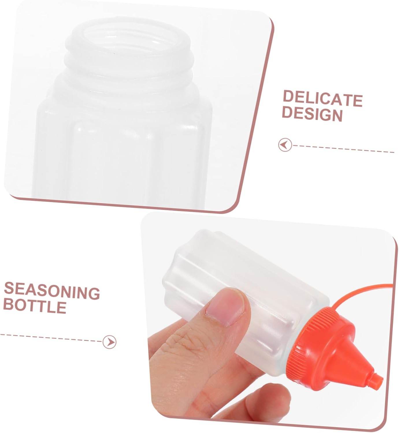 12-Piece Mini Ketchup Squeeze Bottles