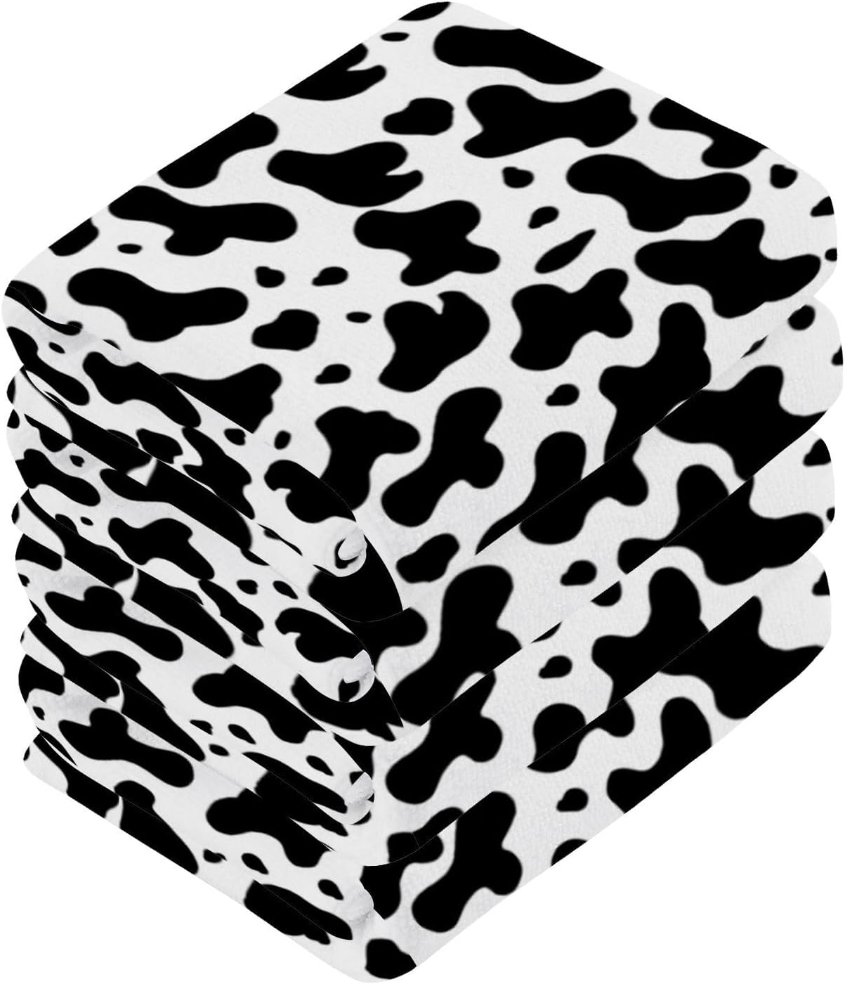 Masterpiece Cow Print Washcloth 2-Pack