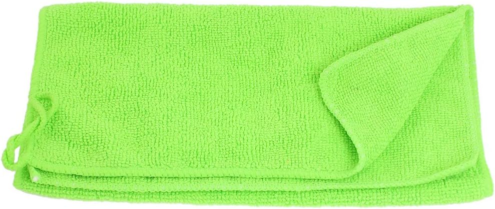 Qtqgoitem Green Rectangle Face Washcloth 25x50cm