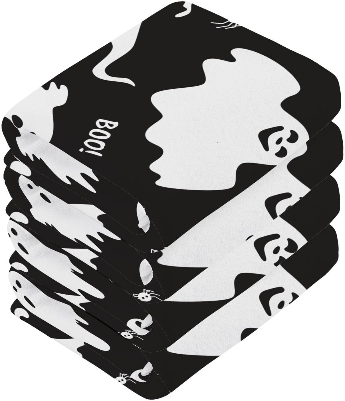 Halloween Ghost Washcloths 2-Pack