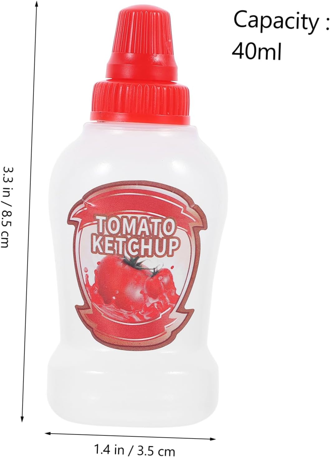 Zerodeko Mini Refillable Squeeze Bottles Cook Kitchen Visually