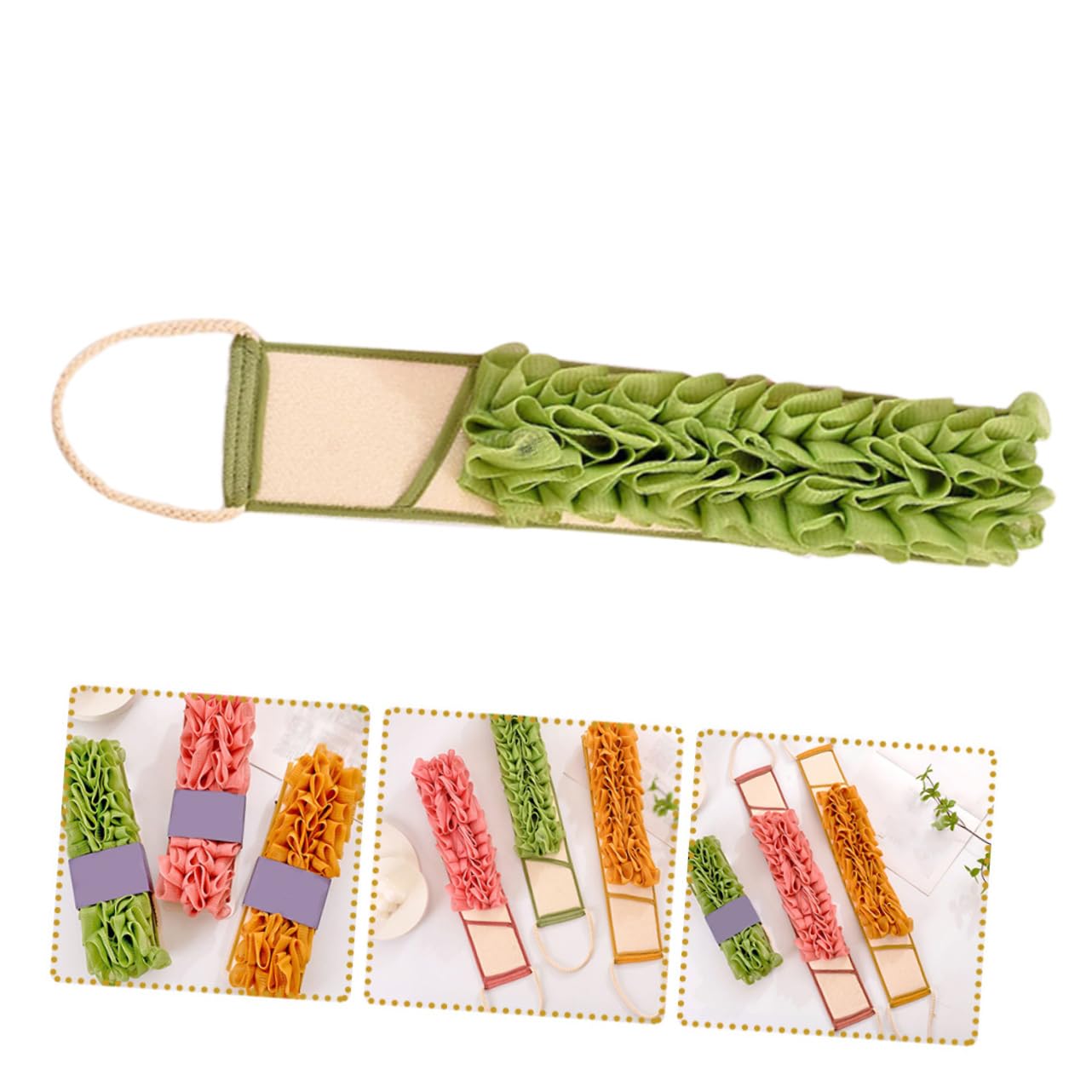 IPTouch Double-Sided Exfoliating Scrubber for Back Body