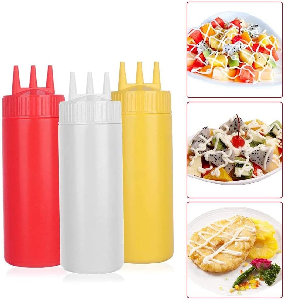 Sleek Durable Squeeze Bottles Make Mealtime Mess-Free