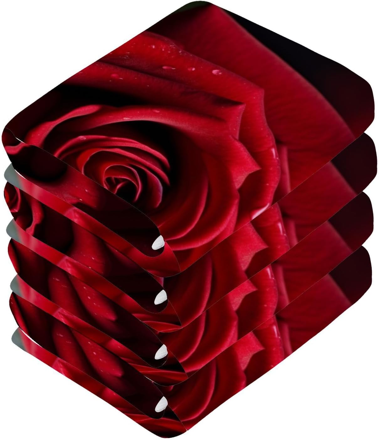 Perfect Rose Washcloth 2-Pack for Washroom Beyond