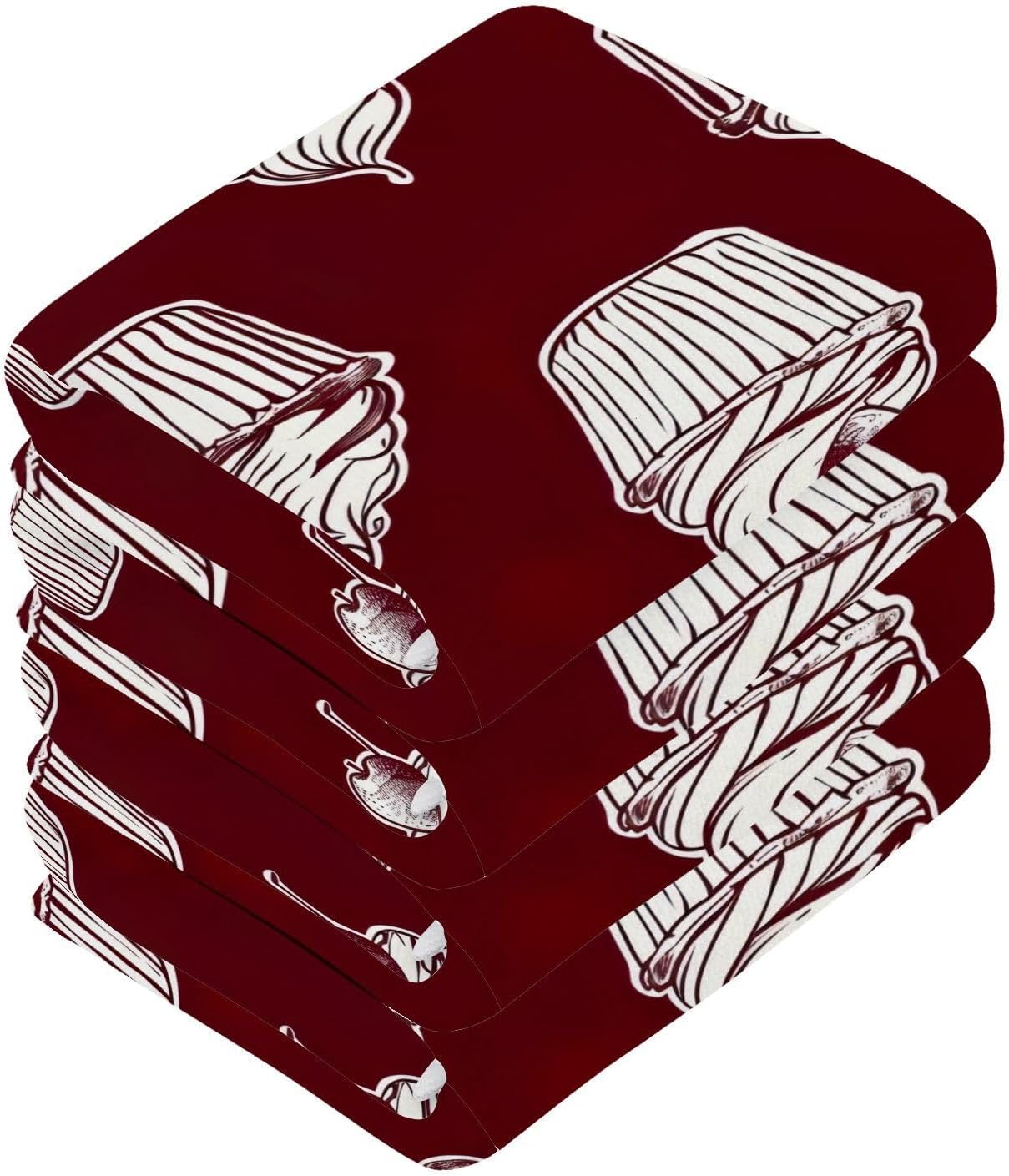 Soft Absorbent Cupcake Washcloths