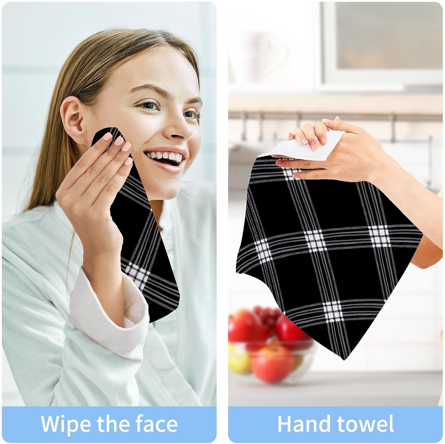 Premium Washable Reusable Fingertip Towels for Babies