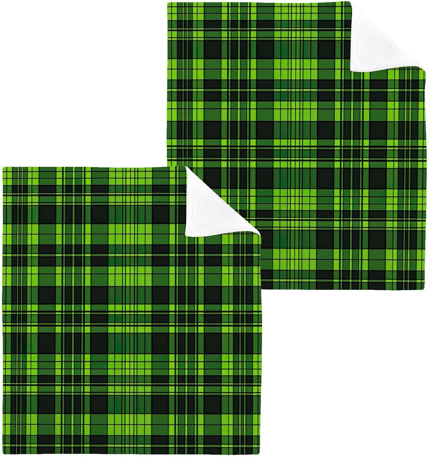 Exclusive Buffalo Plaid Face Towels for the Perfect Wash