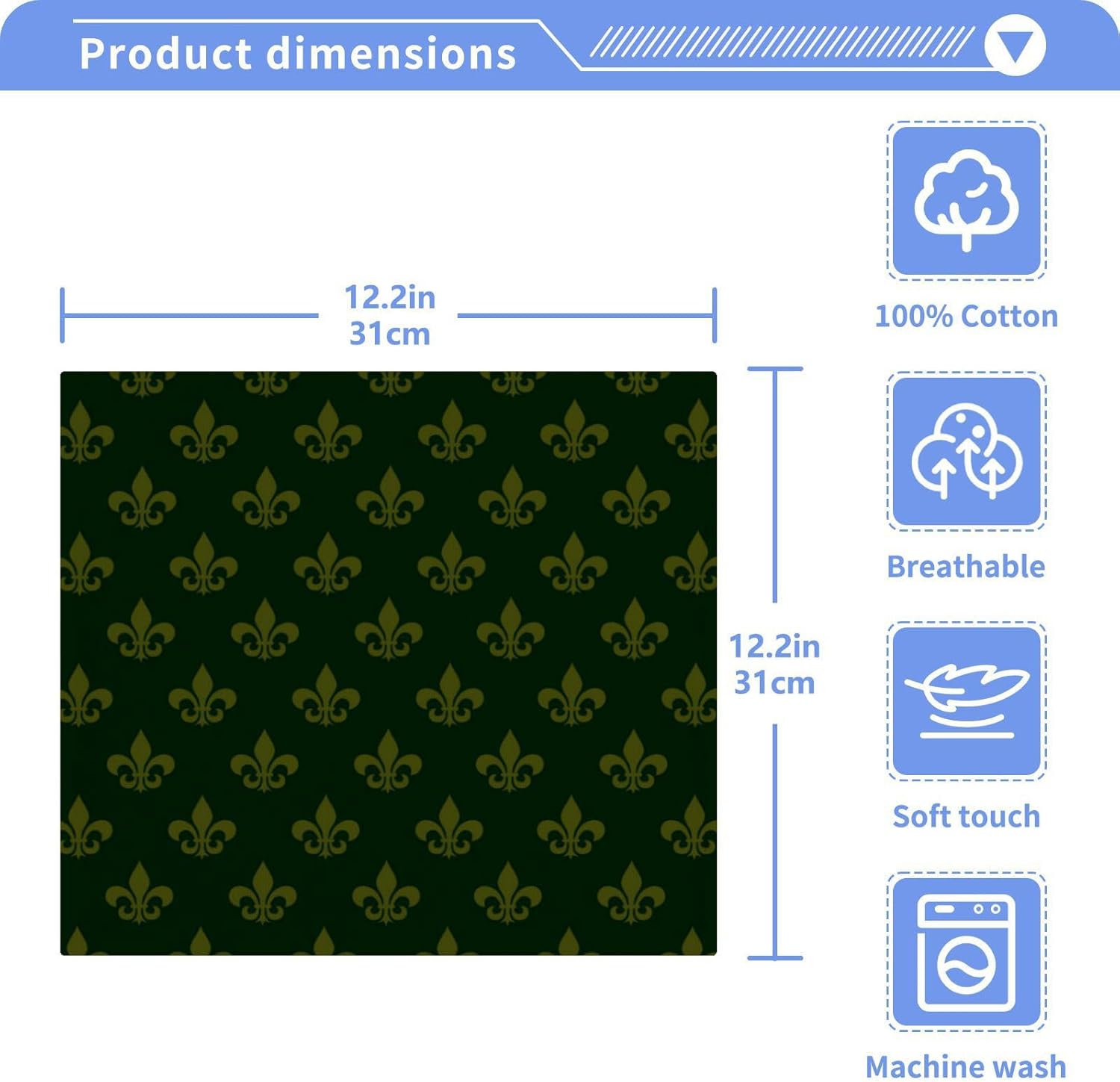 Try our Mardi Gras Washcloth Set