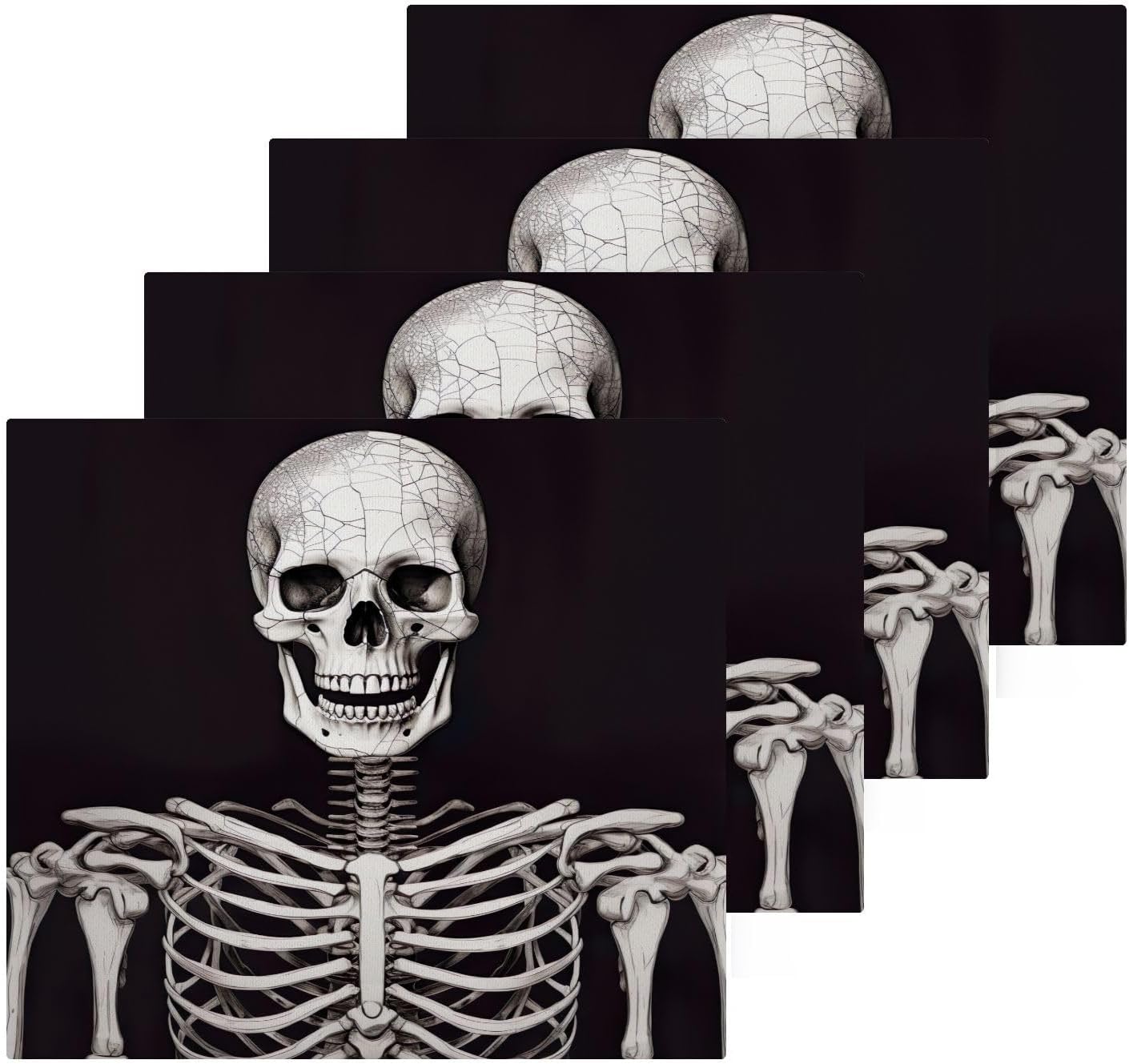 Perfect Essential Skeleton Washcloth Set for Face Hand