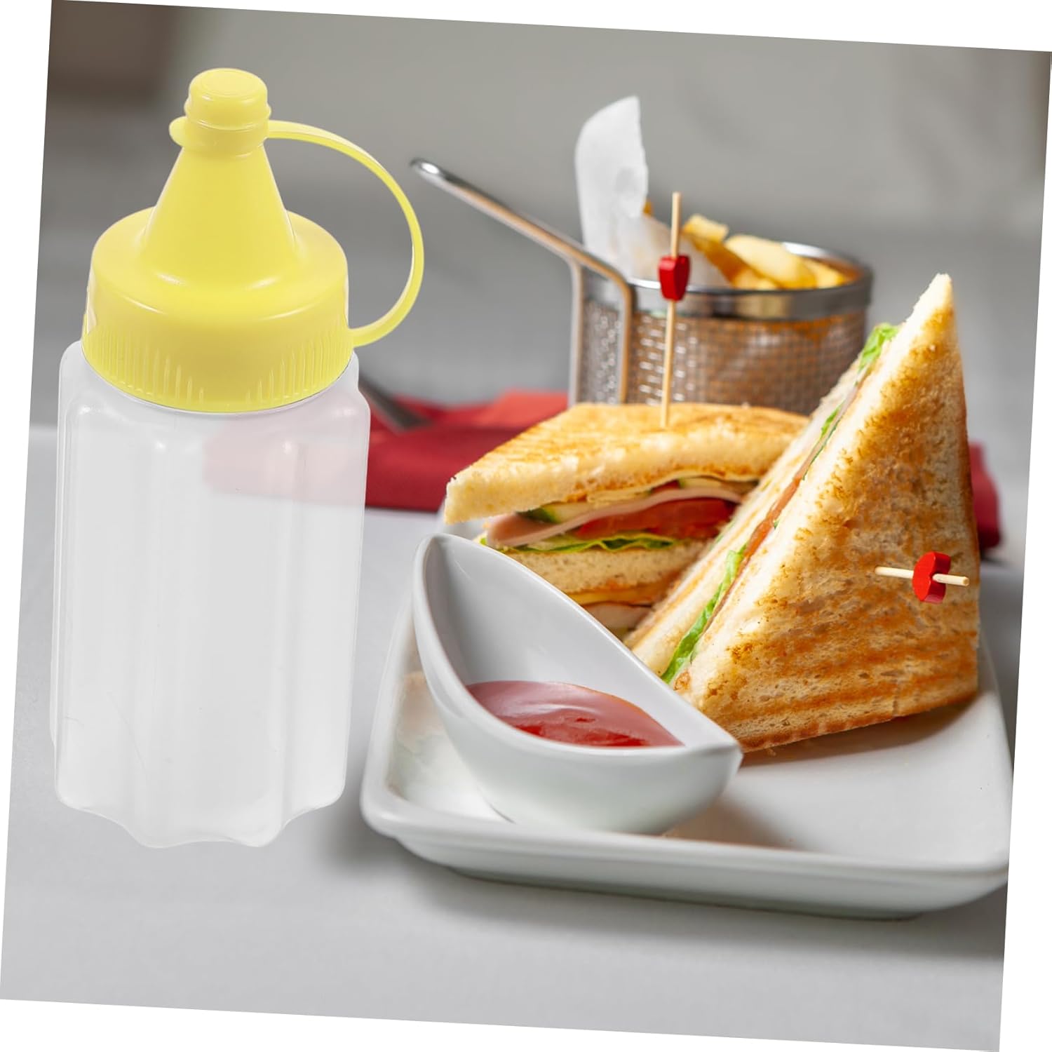 4pc Squeeze Bottle Set KICHOUSE