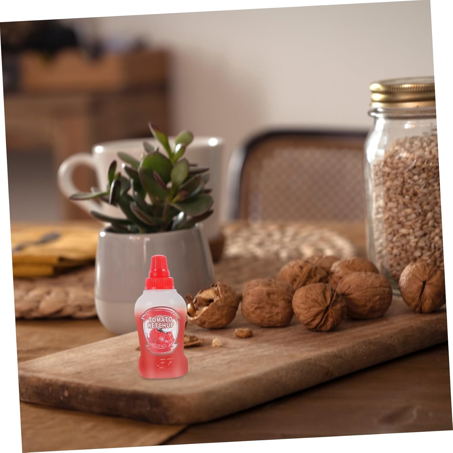 Zerodeko Mini Refillable Squeeze Bottles Cook Kitchen Visually