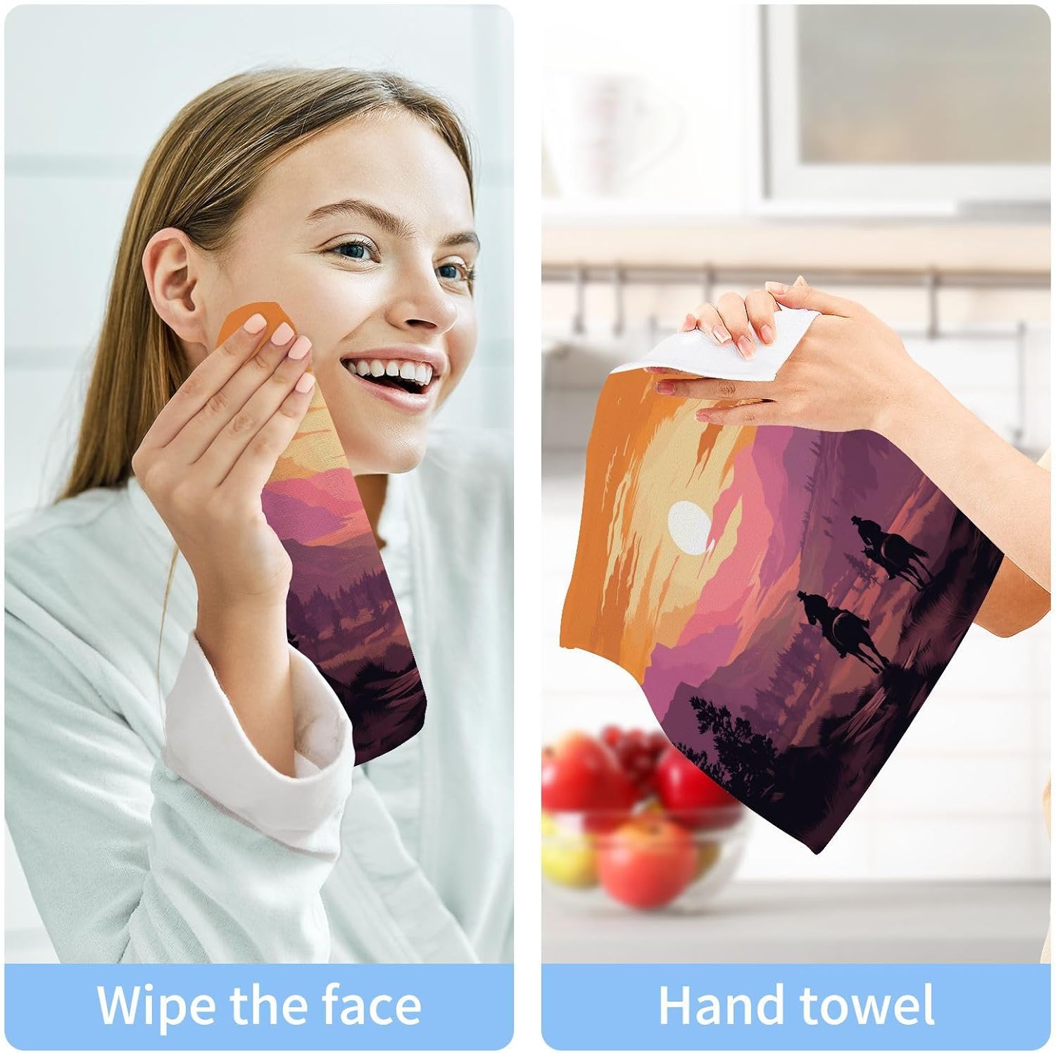 Soft Absorbent Baby Face Towels for Washroom MULTI-PURPOSE Reusable