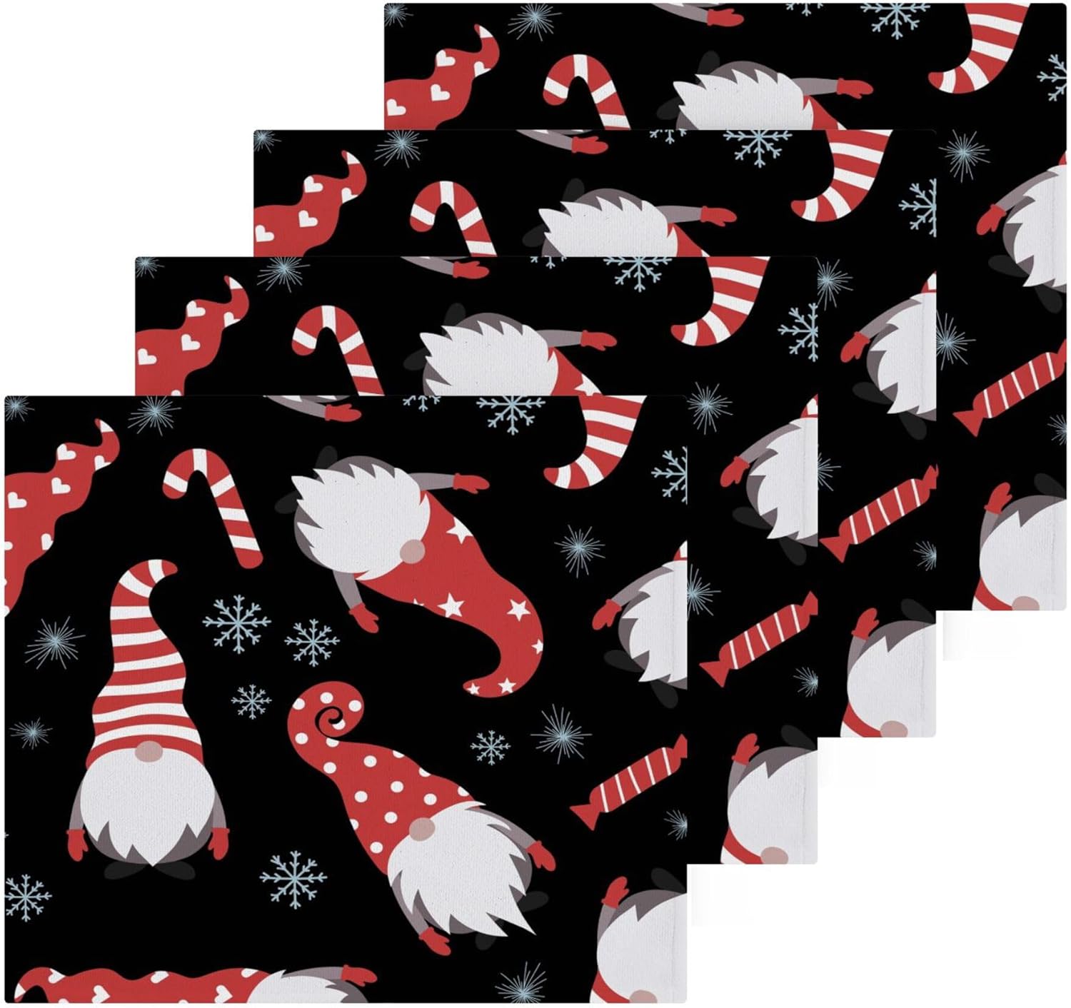 Xigua Christmas Gnome Washcloth Set - Tidy Your Space