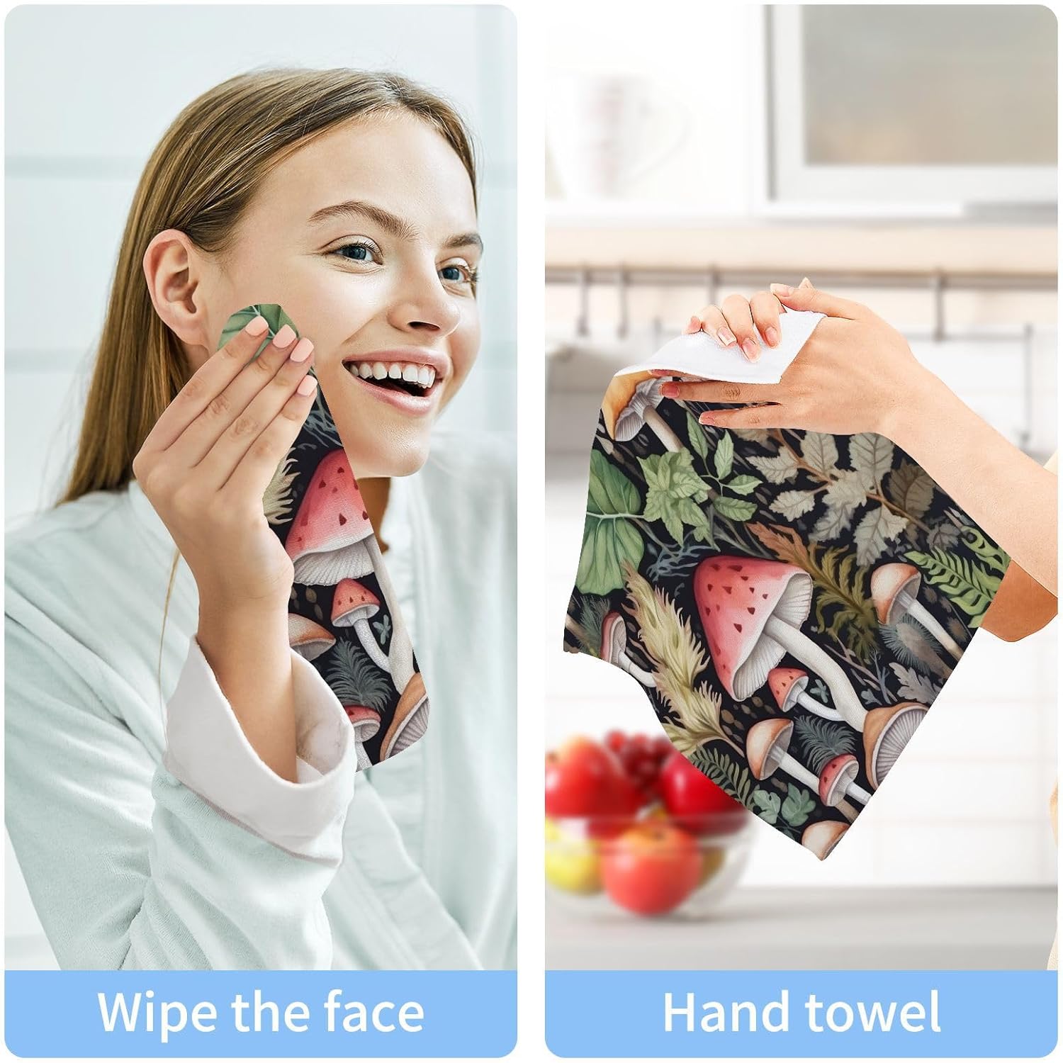 BABY FACING Reusable Washcloth Set for Face Hands