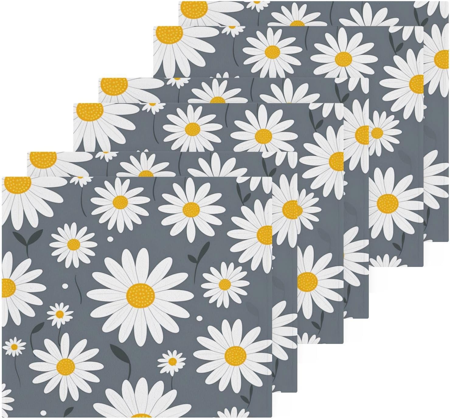 Daisy Flower Washcloth Set 2-Piece