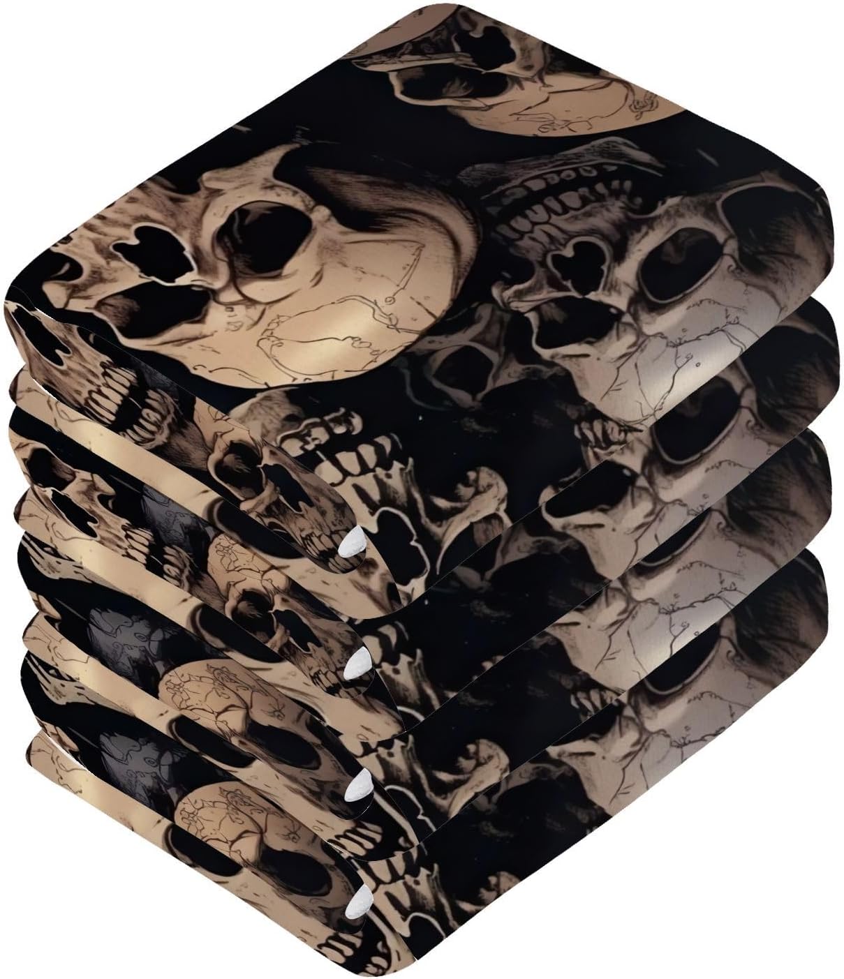 Yettasbin Skull Washcloths