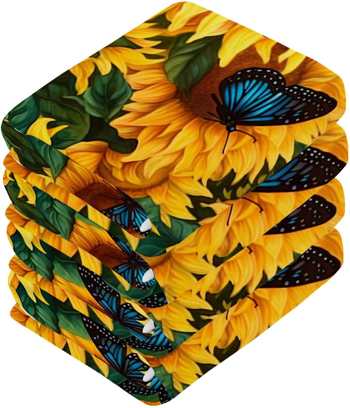 Sunflower Soft Washcloths