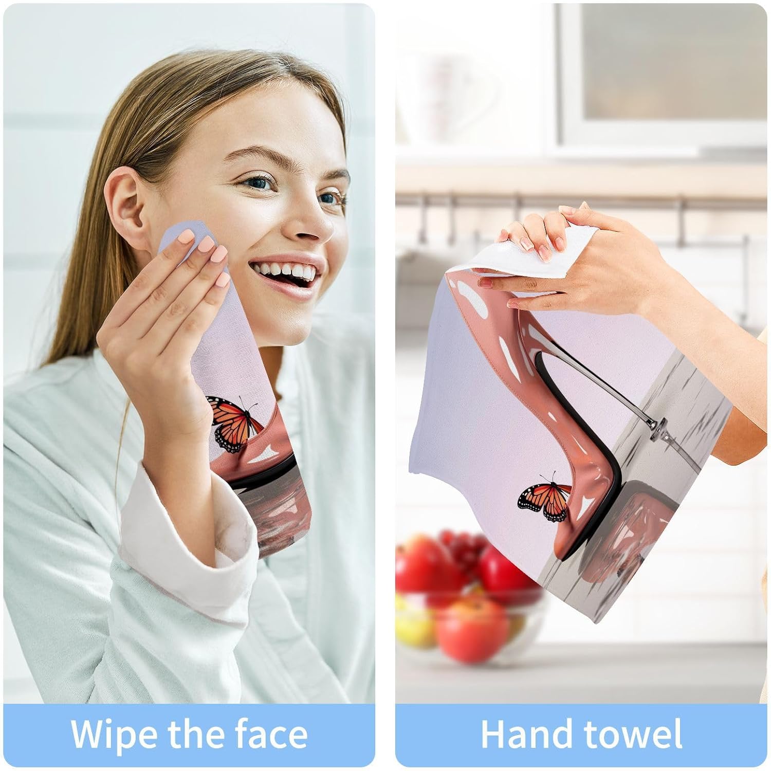 Soft Reusable baby face washcloths