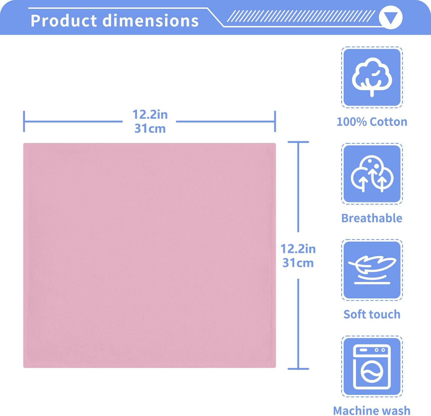 FJDENG Pink 2-Pack