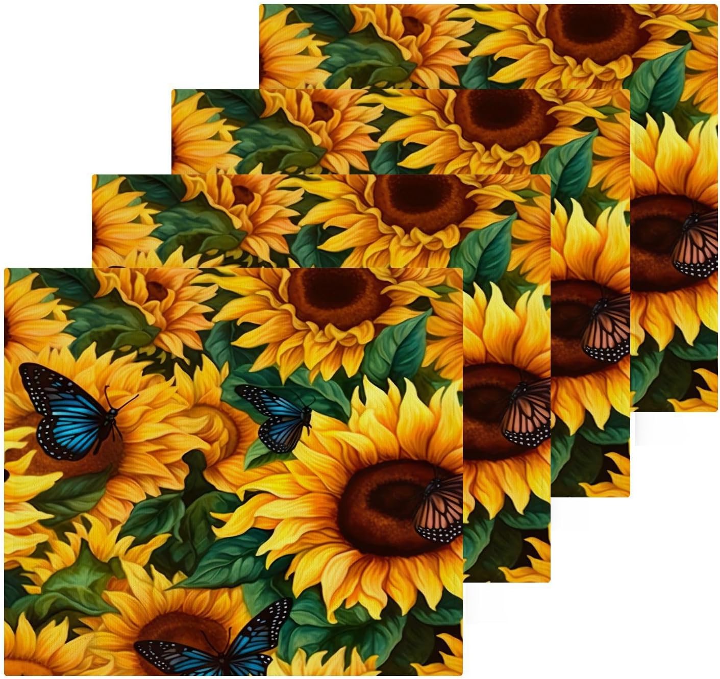 Sunflower Soft Washcloths