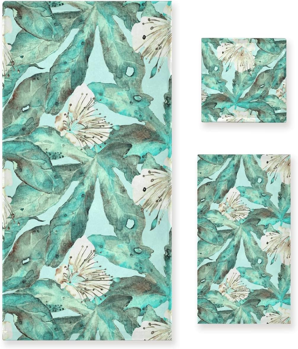 Hawaii Bath Towels Set of 3