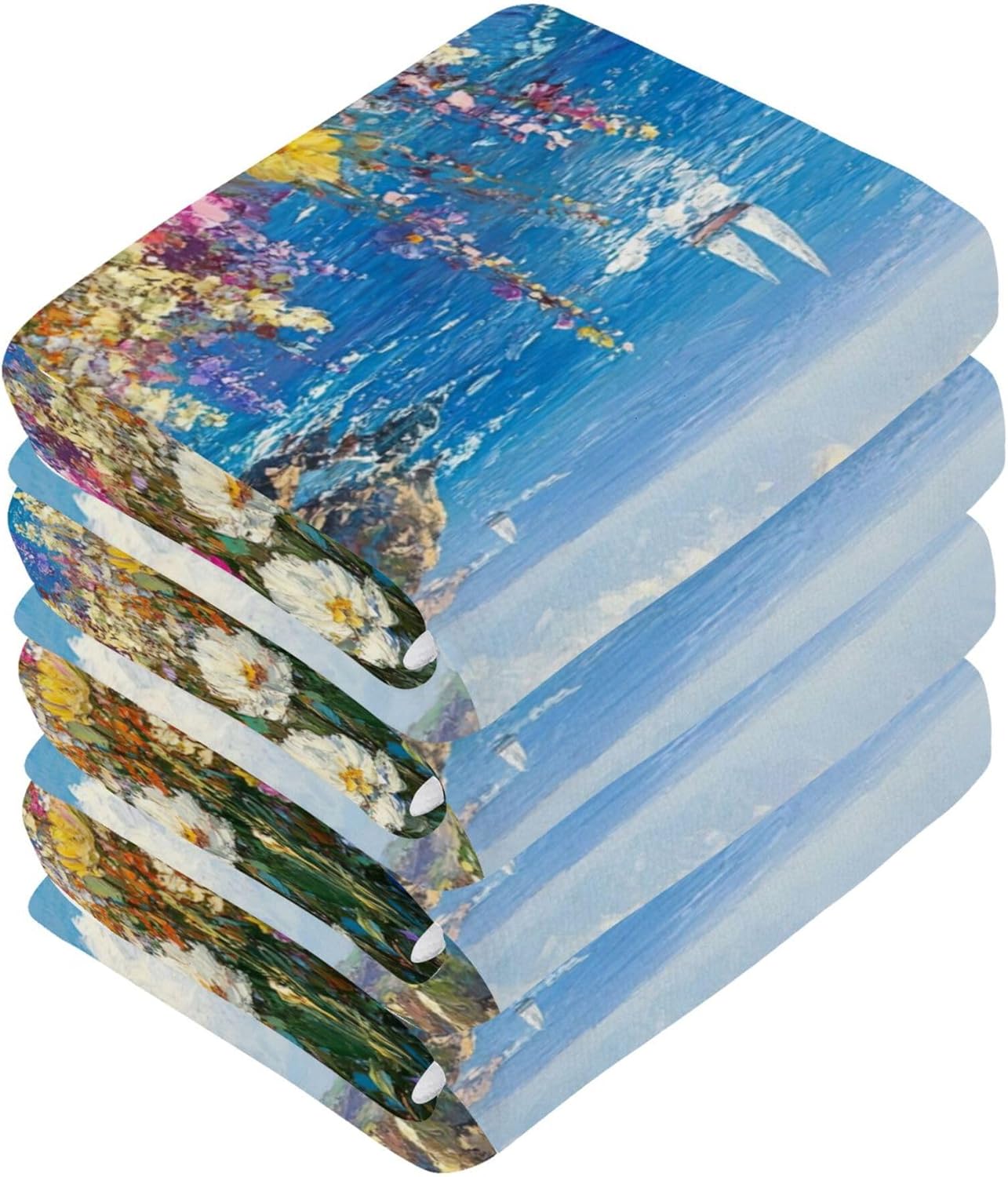 Discover Perfect multi-use washcloth set for everyday tasks - Xigua Beautiful Seascape
