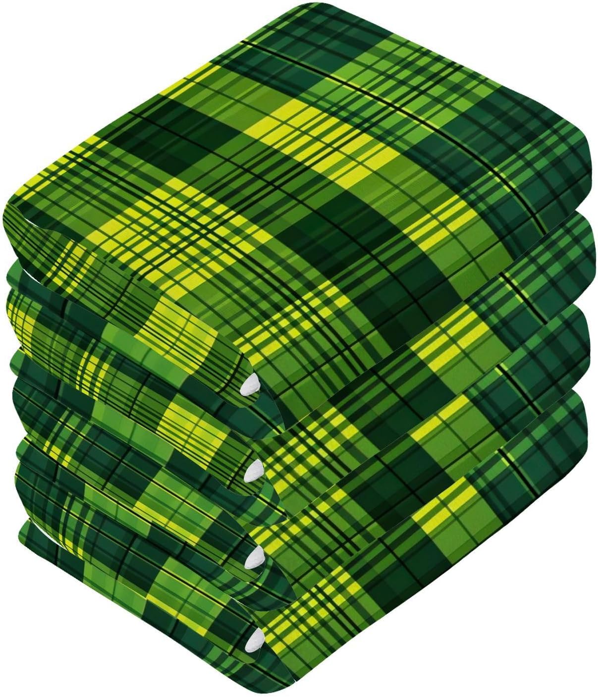 Buffalo Plaid Reusable Face Towels 2 Pack