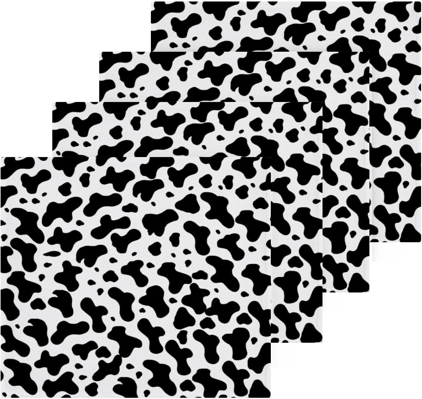 Masterpiece Cow Print Washcloth 2-Pack