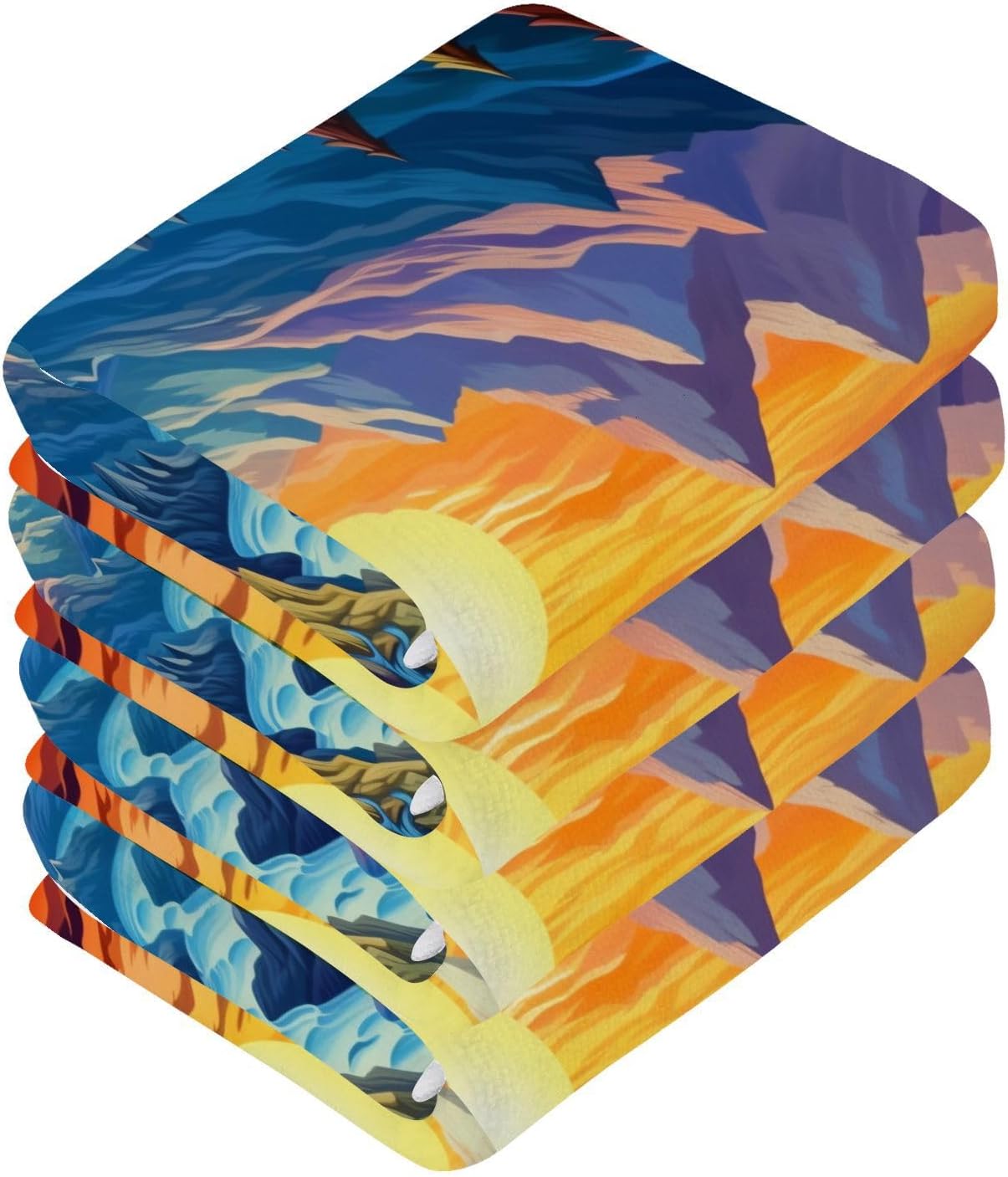 Nature Mountain Washcloth Set