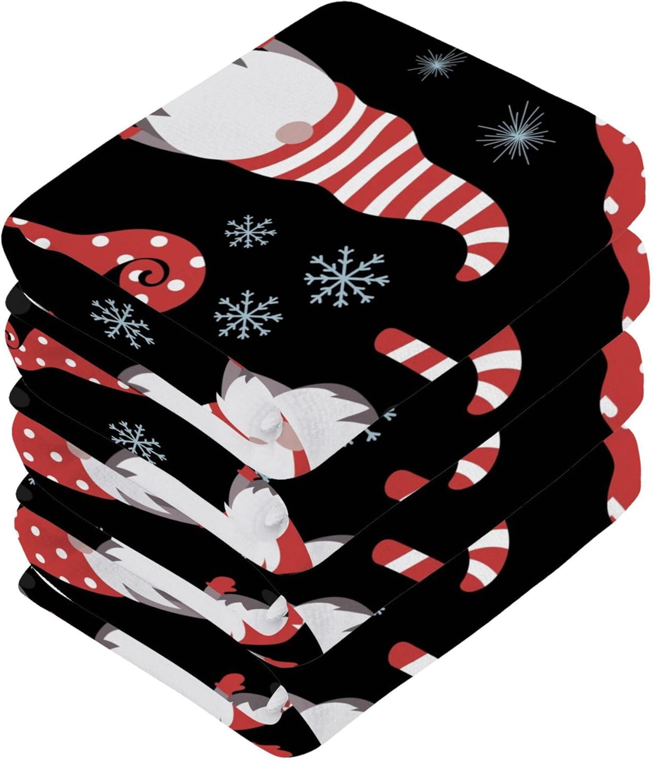 Xigua Christmas Gnome Washcloth Set - Tidy Your Space